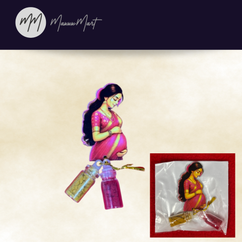 MaxxxMart - Baby Shower Haldi Kumkum | Ideal for babyshower Return Gifts, Festivals &Traditional Functions