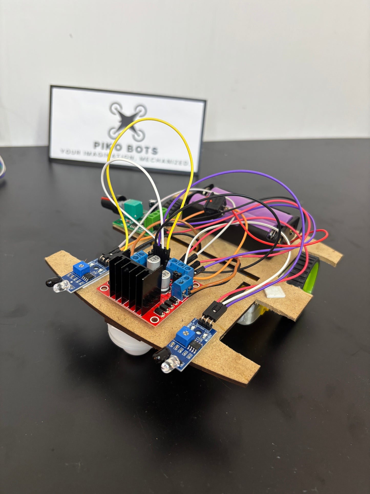 Piko Bots - IR Following Pet DIY Project (No coding Needed)