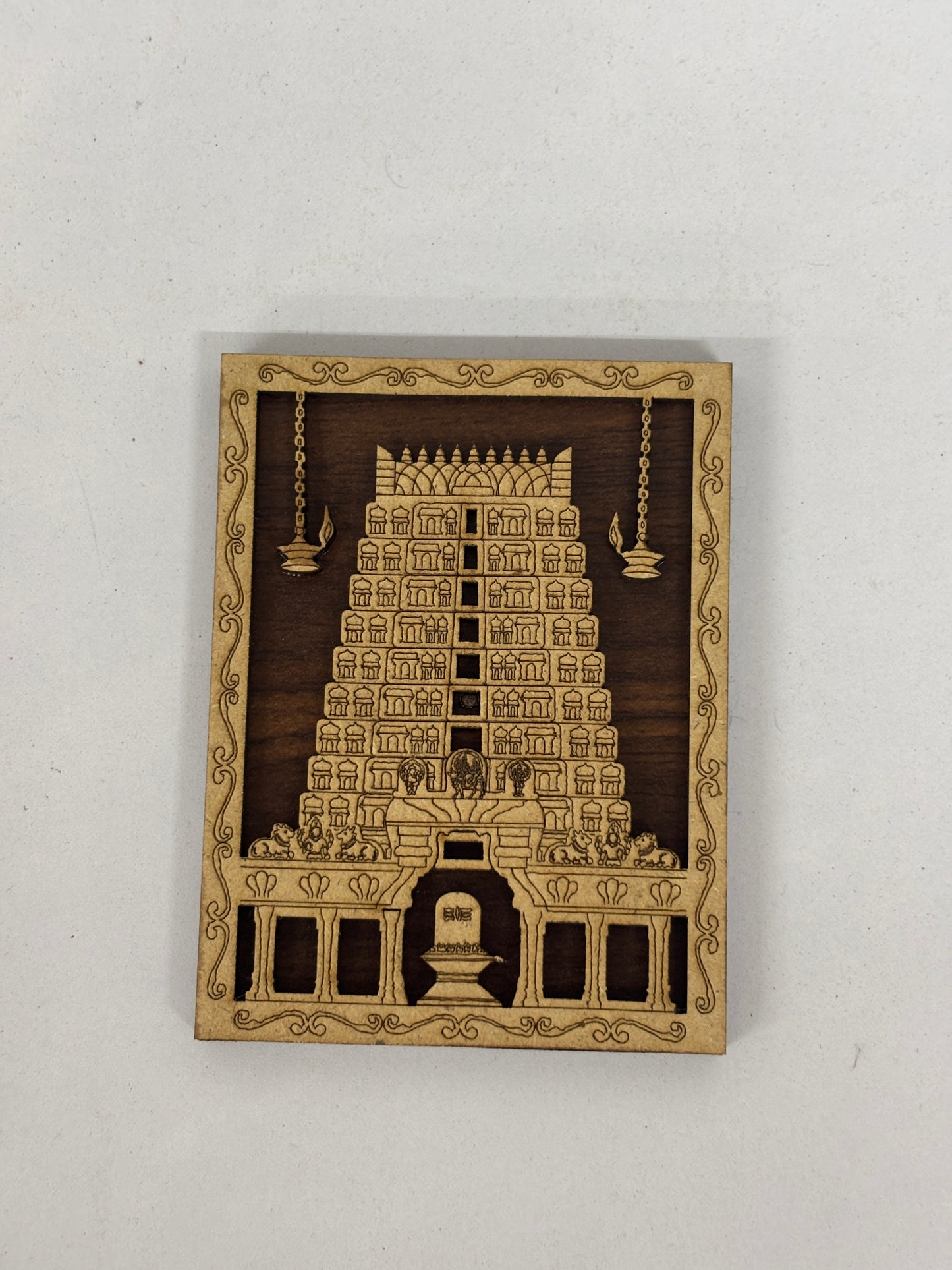 MDF Fridge Magnet – Traditional Laser-Cut Wooden Art