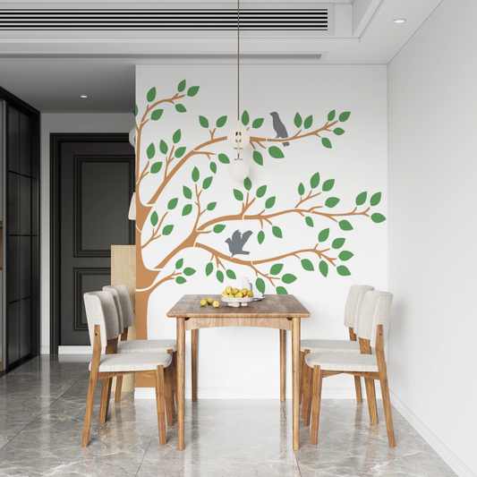 MaxxxMart - Trees And Branches wall stencil -4 (Inches)