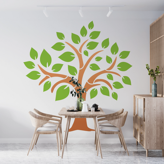 MaxxxMart - Trees And Branches Wall stencil-5(Inches)
