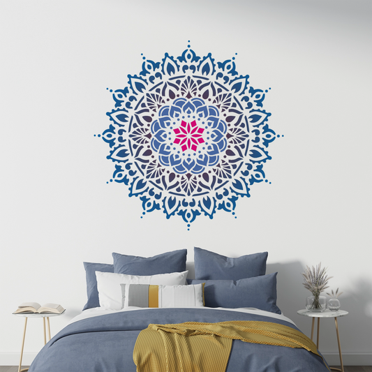 MaxxMart-Mandala Wall Stencil(Inches)