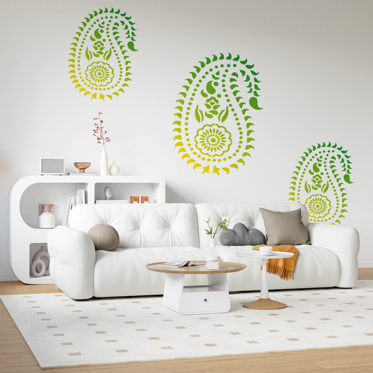 MaxxxMart - Theme Wall Stencil -1(Inches)