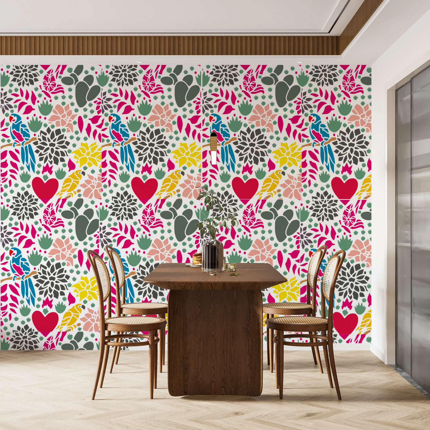 MaxxxMart - Theme Wall Stencil -2(Inches)