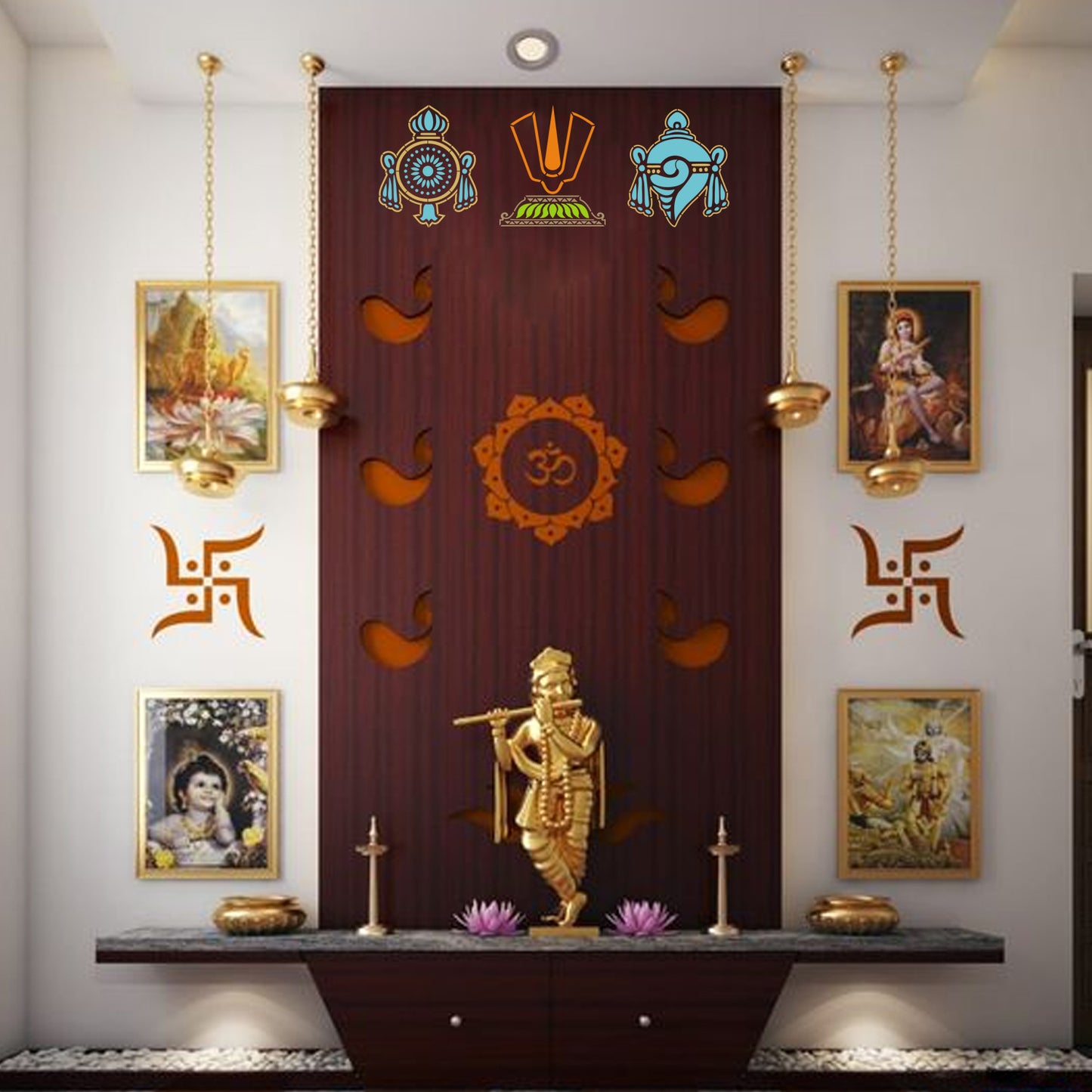 Maxxxmart Wall Stencils   – Divine Wall Stencil Collection (Inches)