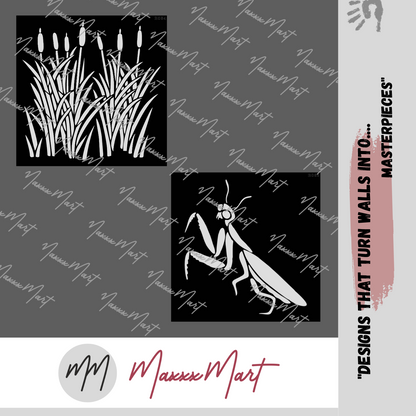 MaxxxMart - Grass and Grasshopper (Inches)