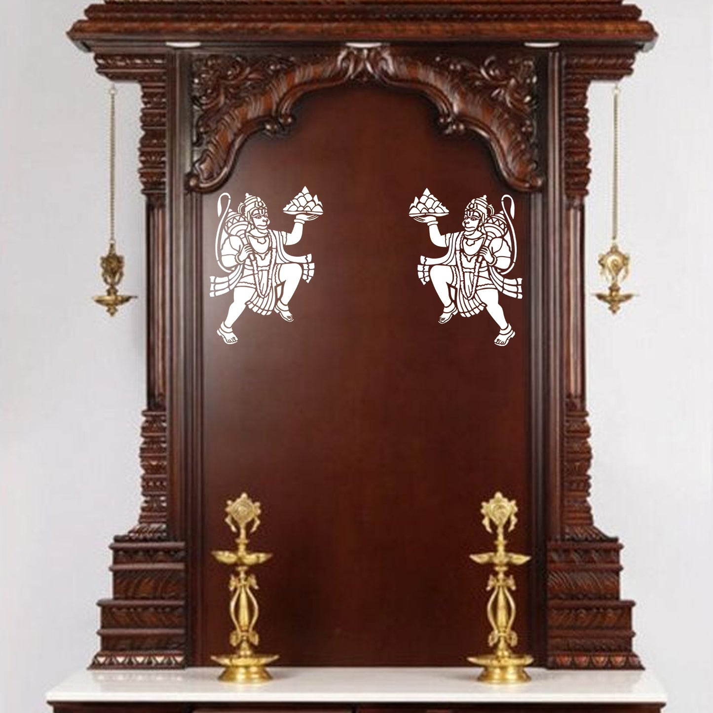 Maxxxmart Hanuman Stencil – Divine Sanjeevani Design(Inches)