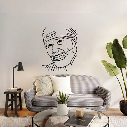 Maxxmart - Sai Baba of Shirdi wall Stencil (Inches)