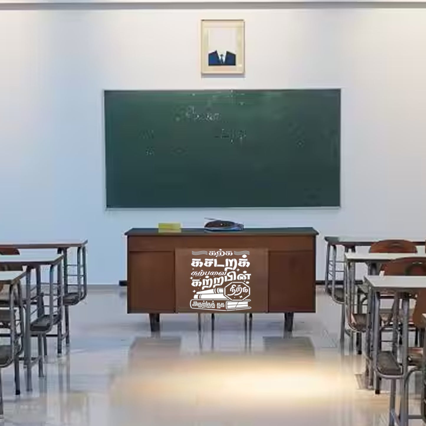 Maxxmart - Thirukural wall stencil (Inches)