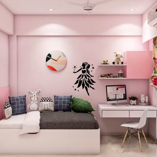 Maxxxmart - Fairy Princess Wall Stencil (Inches)