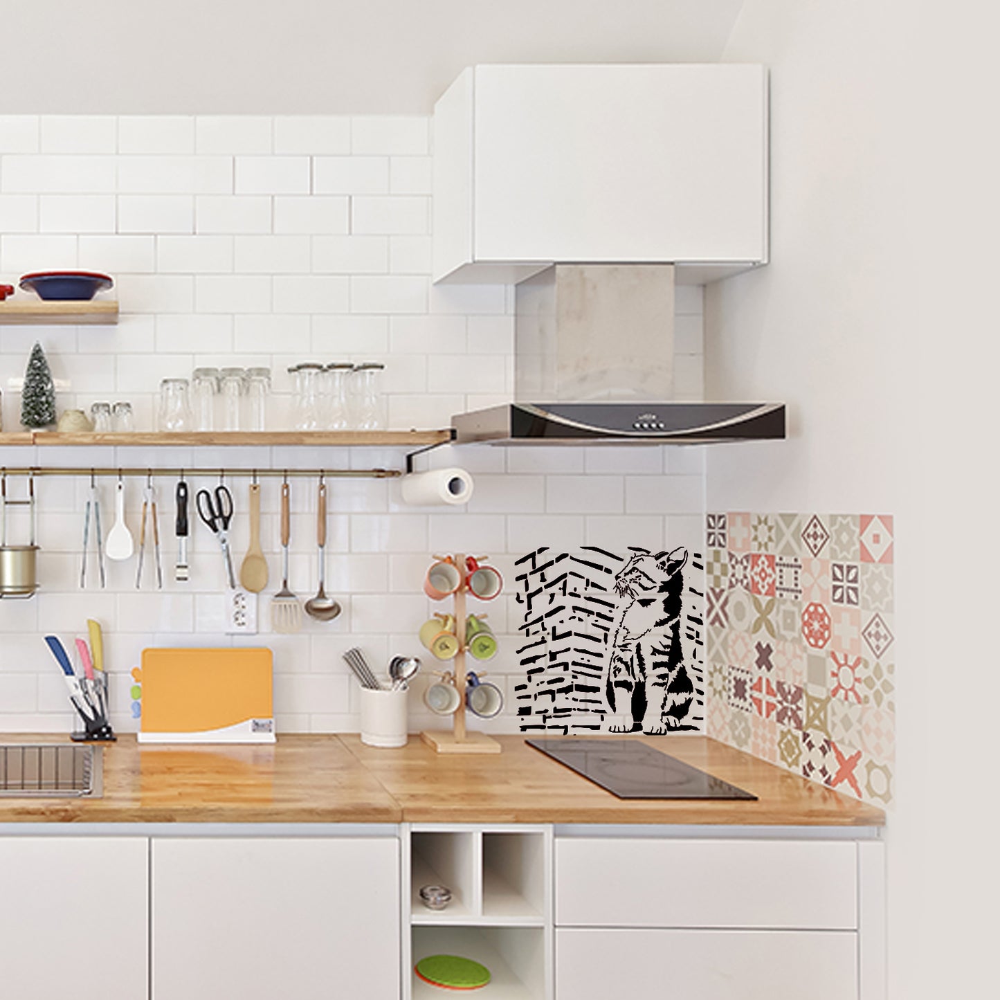 Maxxxmart - Cat and Horse Stencil (Inches)