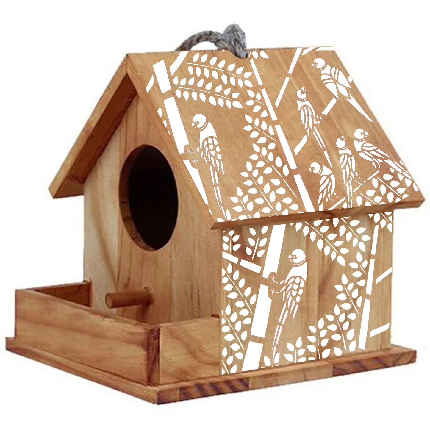 Maxxxmart - creative birds wall stencil-1 (Inches)