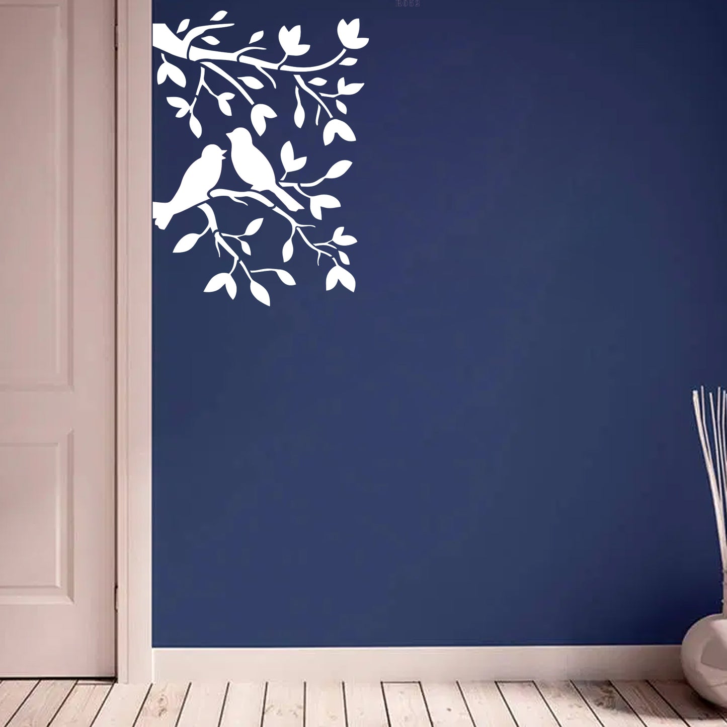 Maxxxmart - creative birds wall stencil-1 (Inches)