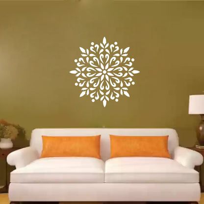 Maxxxmart - Vortex Petals Design Mandala-1 (Inches)