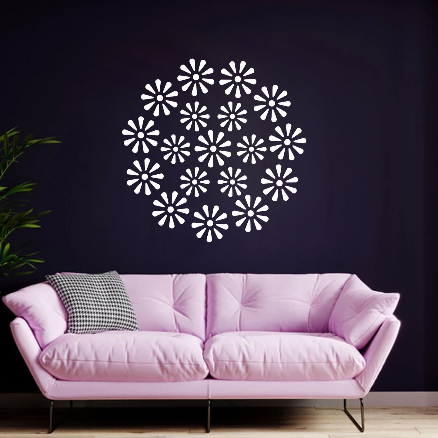 Maxxxmart - Vortex Petals Design Mandala-2 (Inches)