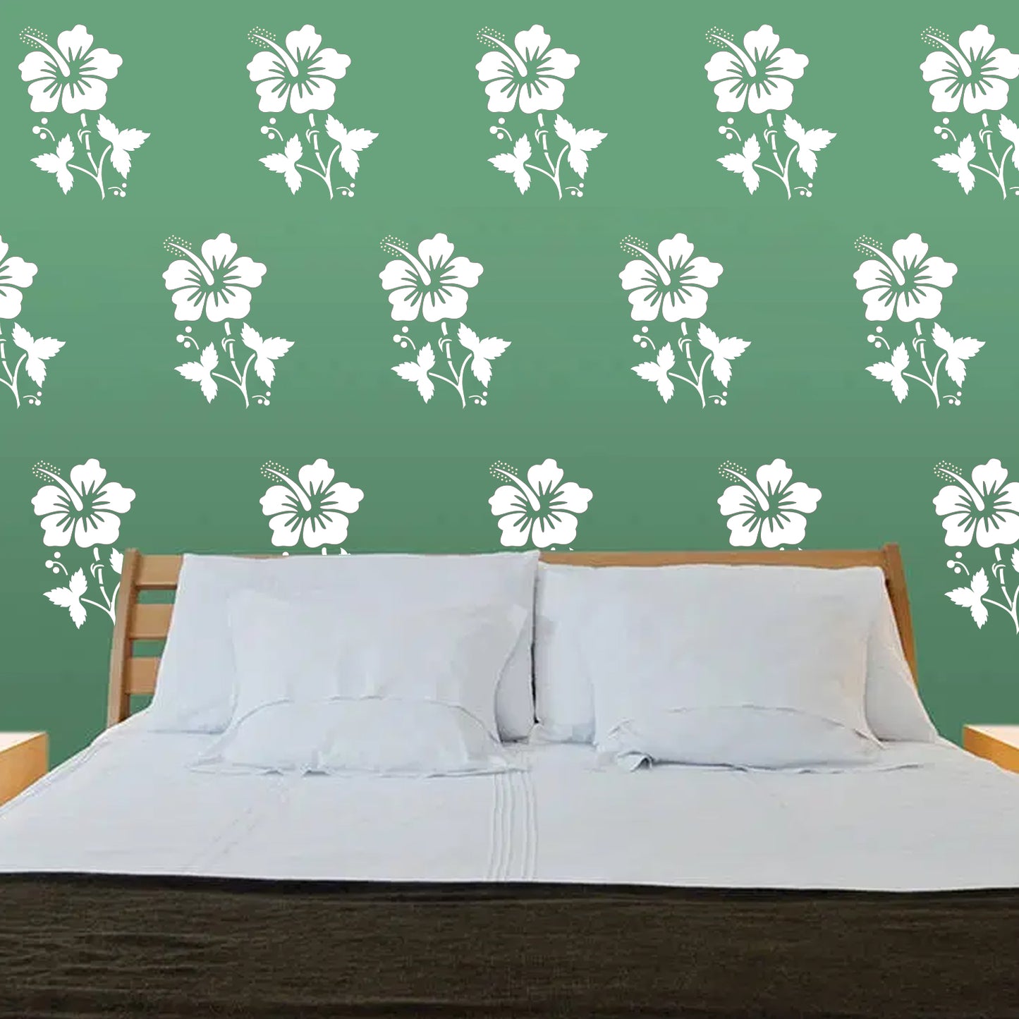 MaxxxMart - Flowers Wall Stencils-1 (Inches)