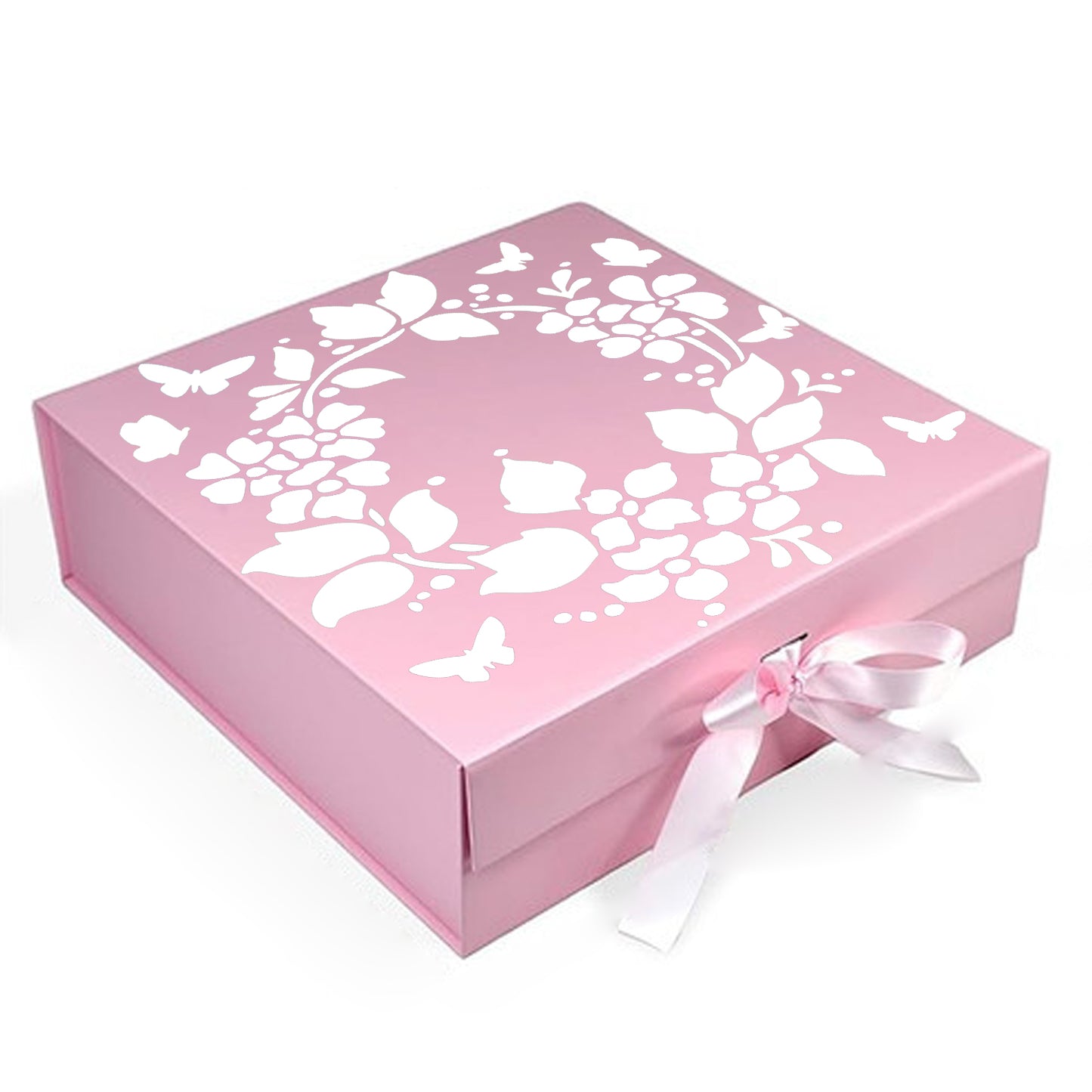 MaxxxMart - Floral Frame Wall Stencil (Inches)