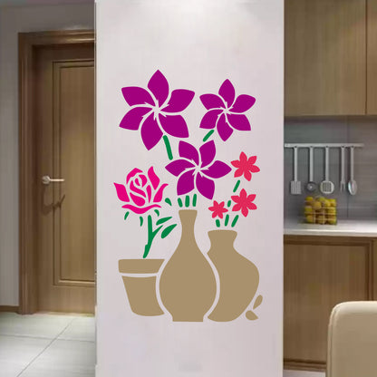 Maxxxmart - Vintage Garden Gatherer wall  Stencil (Inches)