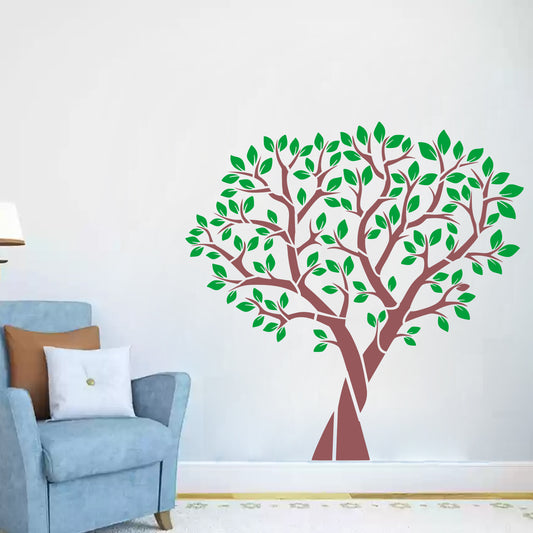 MaxxxMart - Trees wall Stencil-2 (Inches)