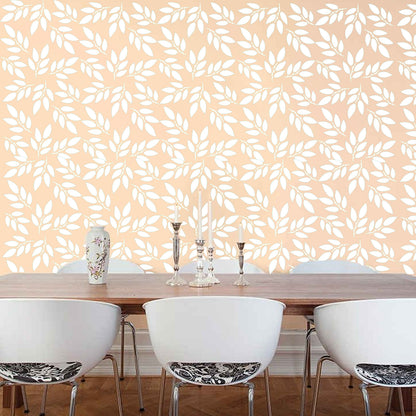 MaxxxMart - Leaf Wall Stencil (Inches)
