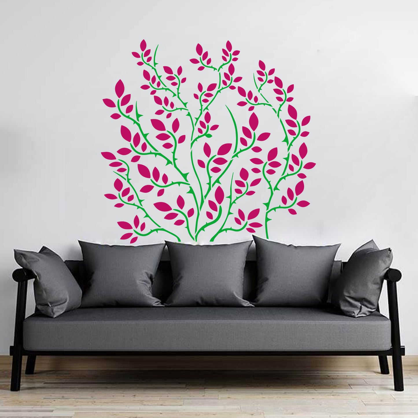 MaxxxMart - Flower Wall Stencils-3 (Inches)