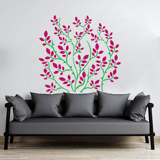 MaxxxMart - Flower Wall Stencils-3 (Inches)