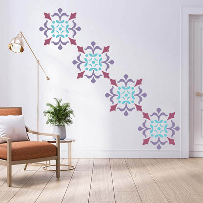 MaxxxMart - Wall pattern Stencil -2 (Inches)