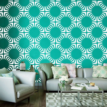 MaxxxMart - Wall pattern Stencil -2 (Inches)