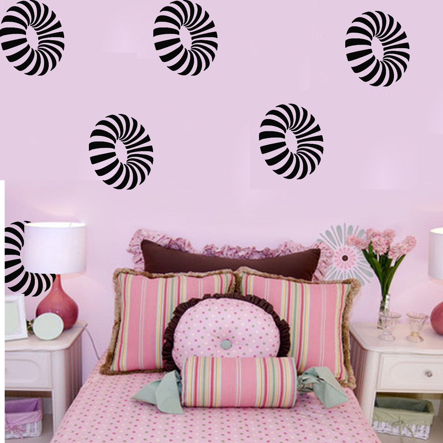 MaxxxMart - Wall pattern Stencil -2 (Inches)