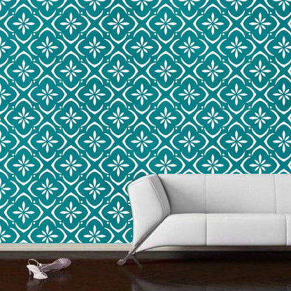 MaxxxMart - Wall pattern Stencil -3 (Inches)