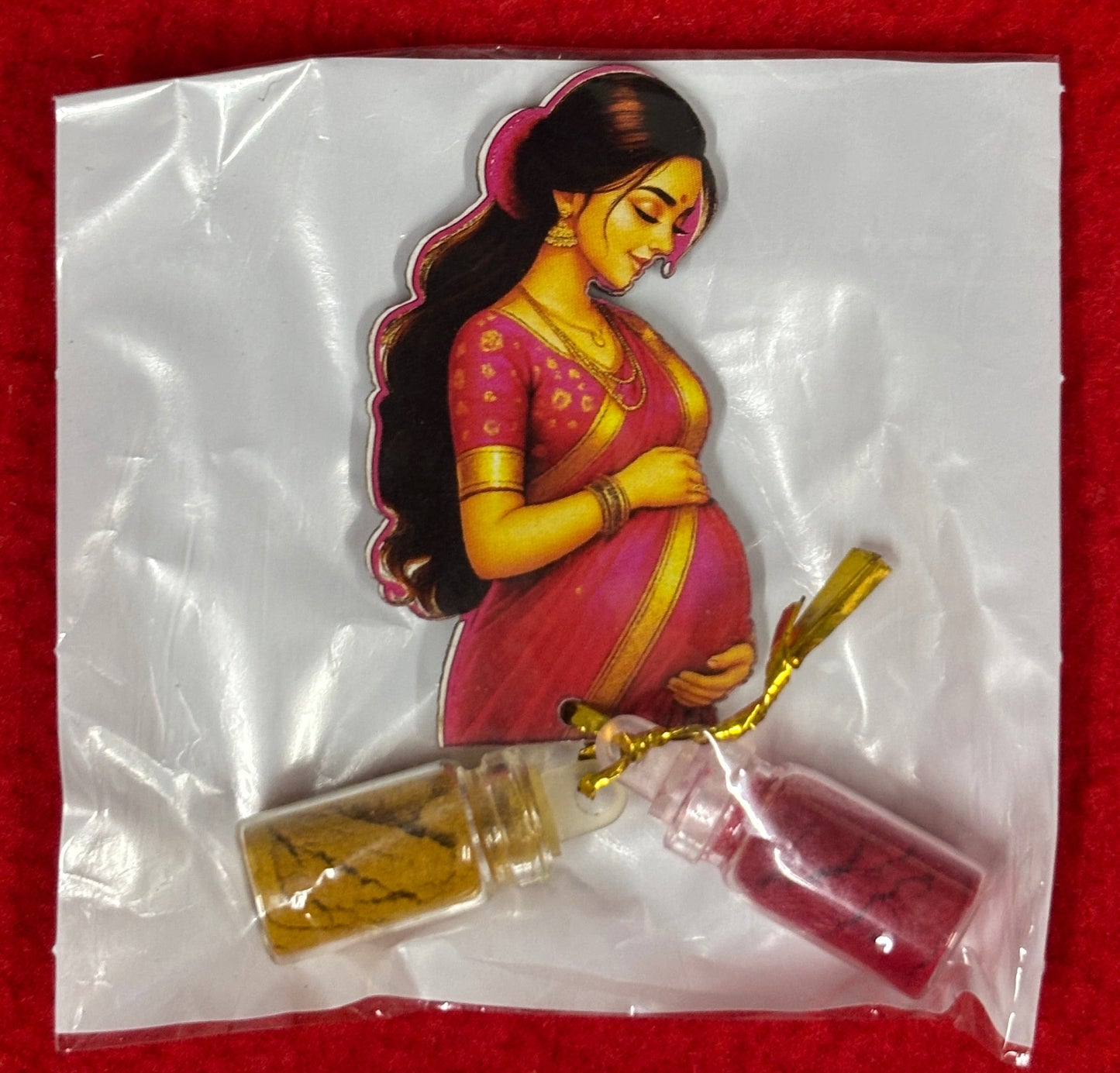 MaxxxMart - Baby Shower Haldi Kumkum | Ideal for babyshower Return Gifts, Festivals &Traditional Functions