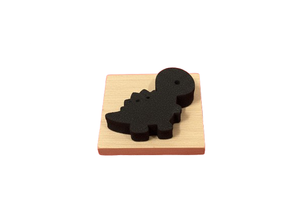 MaxxxMart - Foam Stamp Flower, Baby Dino, Tree, Butterfly Stamps