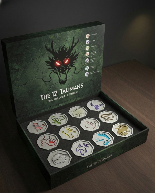 MaxxxMart - Jackie Chan 12 Magical Stones | The 12 Talismans Set - From the Vault of Shendu