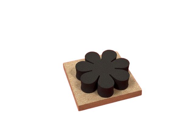 MaxxxMart - Foam Stamp Flower, Baby Dino, Tree, Butterfly Stamps