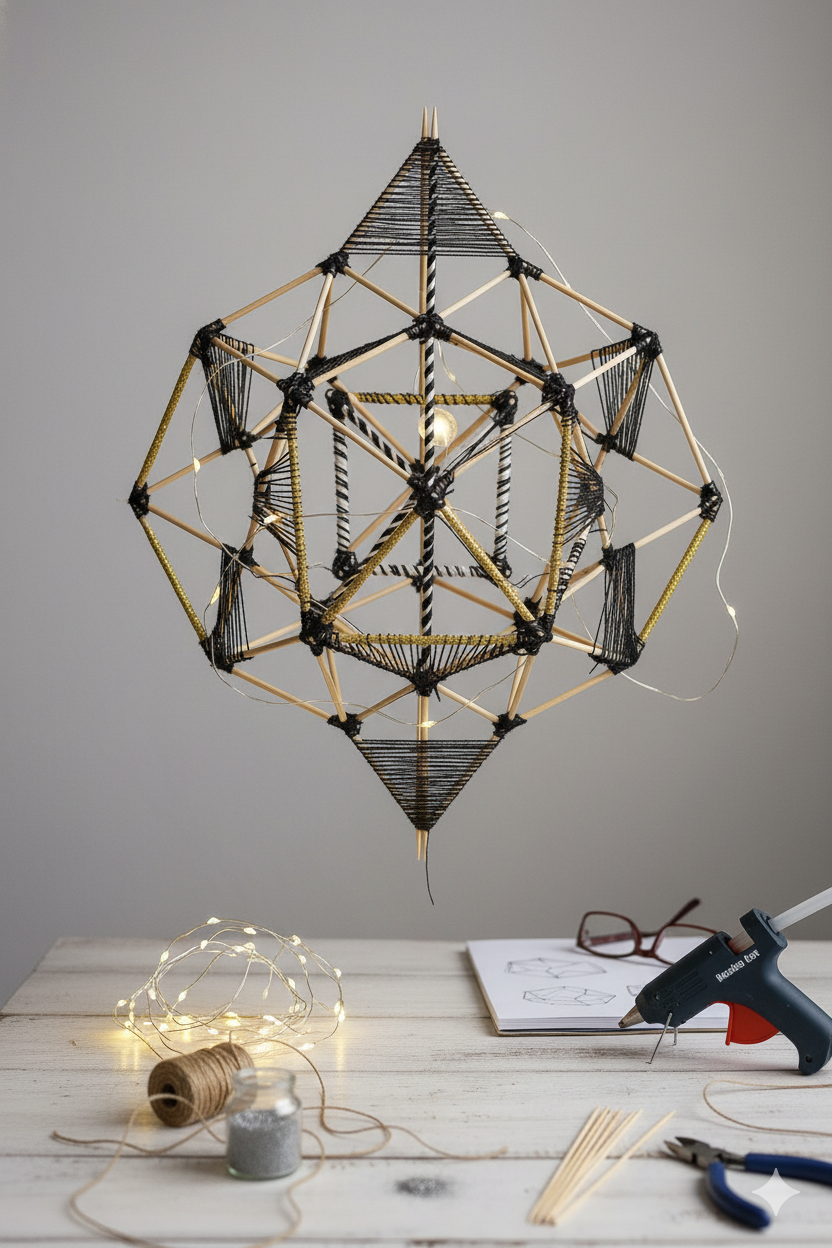 MaxxxMart - Bamboo Skewers/Sticks for DIY Projects, Models & Decorations(50 Pcs)