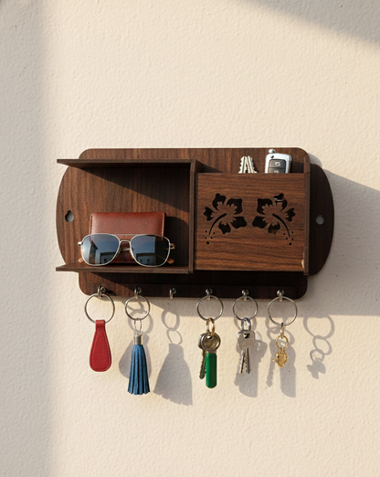 Premium MDF Wall-Mounted Key Holder
