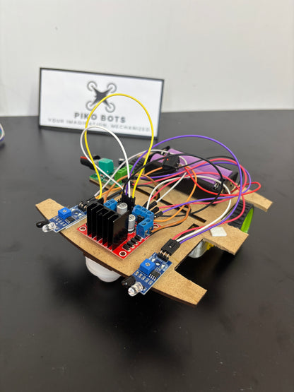 Piko Bots - IR Following Pet DIY Project (No coding Needed)
