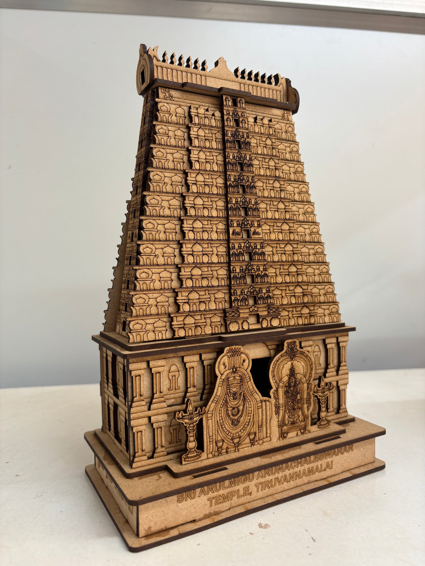 Sri Arulmigu Arunachaleswarar Temple MDF Model | Annamalaiyar Temple