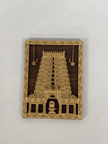 MDF Fridge Magnet – Traditional Laser-Cut Wooden Art