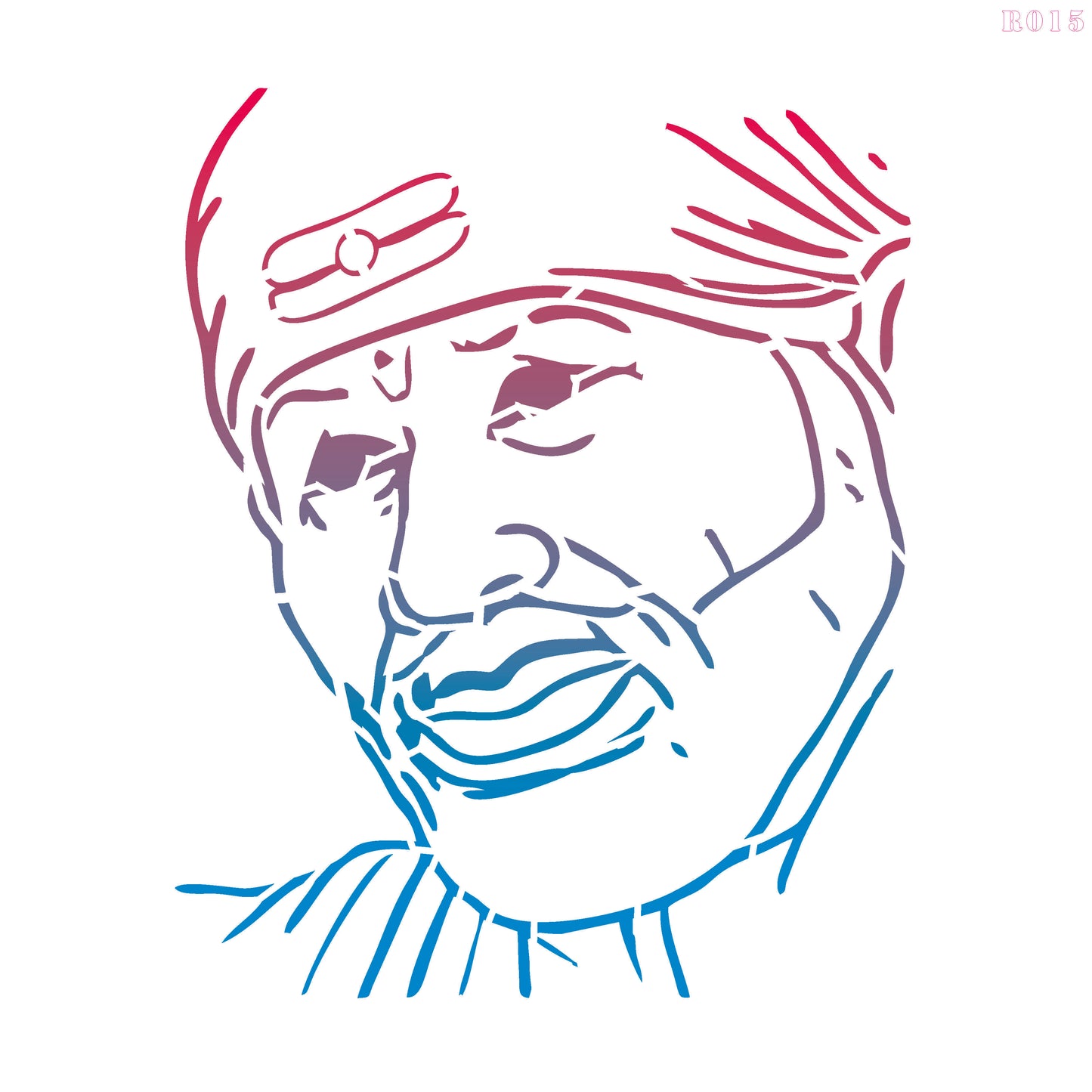 Maxxmart - Sai Baba of Shirdi wall Stencil (Inches)