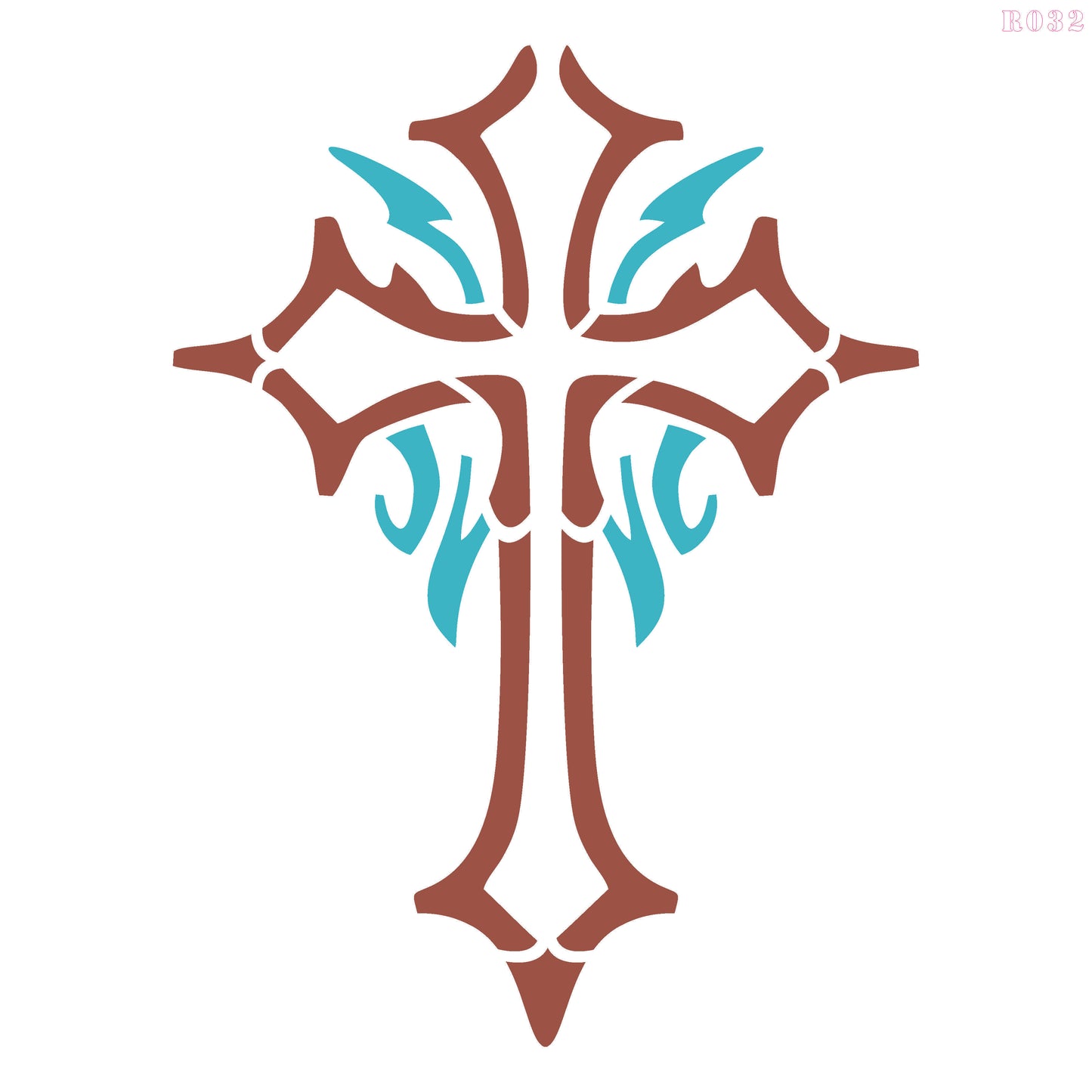 Maxxxmart - Multiple design Jesus wall stencil (Inches)