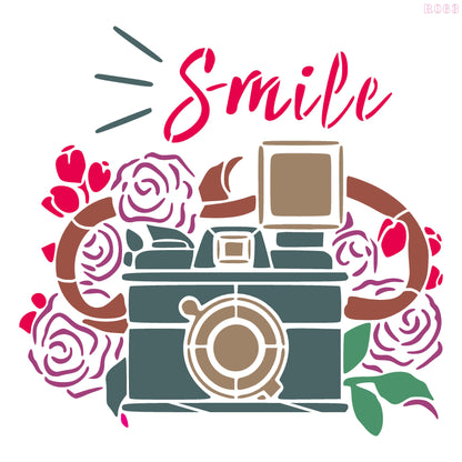 Maxxxmart Smile & Shoot Stencil