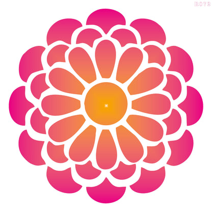 Maxxxmart - Vortex Petals Design Mandala-1 (Inches)