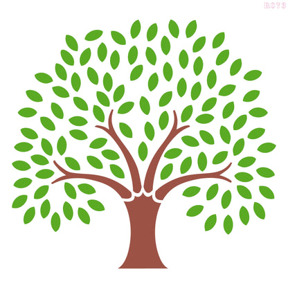 MaxxxMart - Tree wall stencil-1 (Inches)