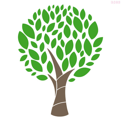MaxxxMart - Tree wall stencil-1 (Inches)
