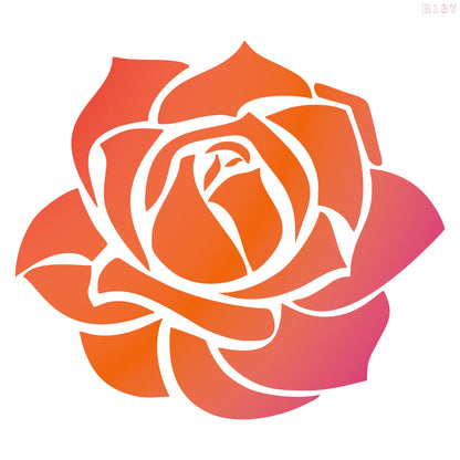 Maxxxmart - Classic Rose, Heritage Teardrop, Paisley,  Dandelion Burst Wall Stencil(Inches)