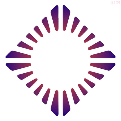 MaxxxMart - Wall pattern Stencil -2 (Inches)