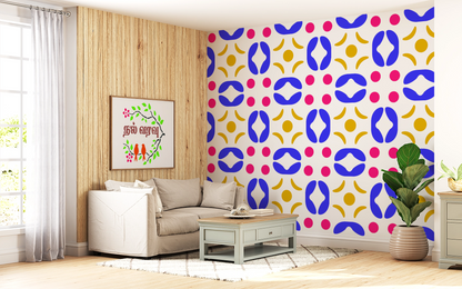 MaxxxMart - Wall pattern Stencil -4 (Inches)
