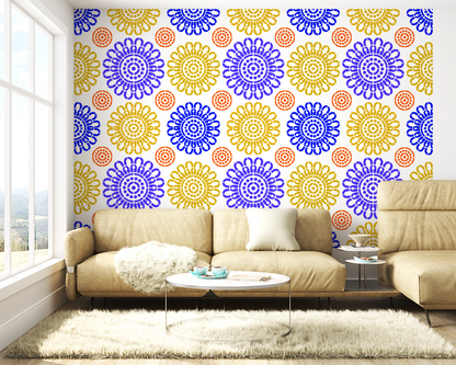 MaxxxMart - Wall pattern Stencil -4 (Inches)
