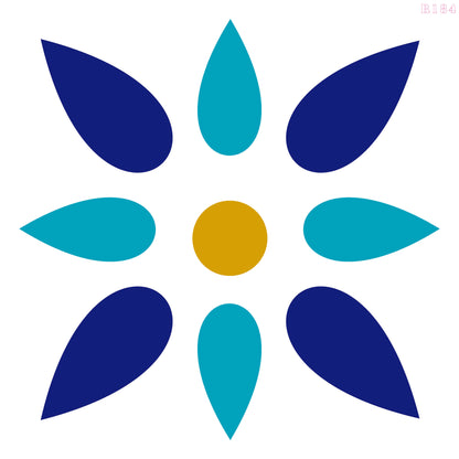 MaxxxMart - Wall pattern Stencil -4 (Inches)